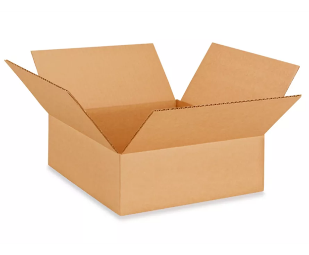 25 Boxes/Bundle -12" x 12" x 4" Corrugated Packing/Storage Boxes: Item No: ULS-4215