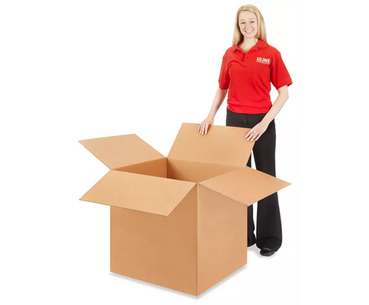 10 Boxes/Bundle -24" x 24" x 24" Corrugated Packing/Storage Boxes: Item No: ULS-4247