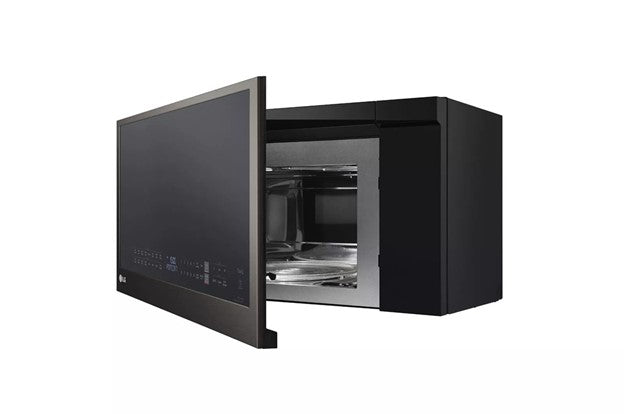 LG 1.7 cu. ft. Over the Range Convection Microwave Oven with Air Fry in Smart PrintProof Black Stainless Steel Item No.MHEC1737D