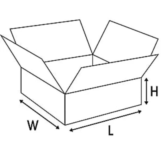 25 Boxes/Bundle -6 x 6"x 6" Corrugated Packing/Storage Boxes Item No: ULS-4062