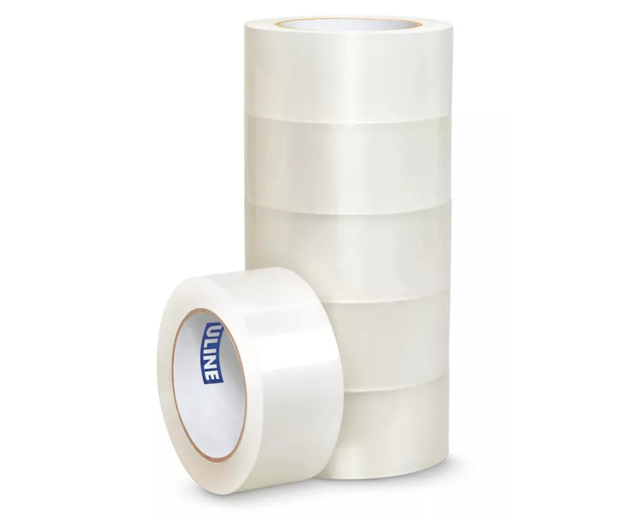 Industrial Tape Convenience Pack - 2 Mil, 2" x 110 yds, Clear 6 Rolls ULS-25670